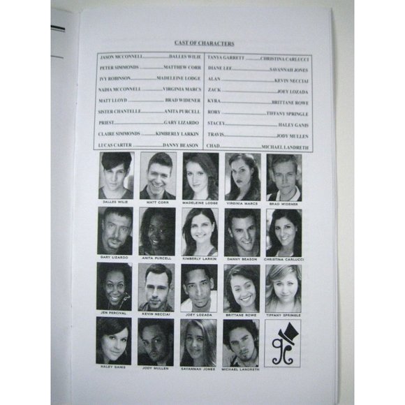 Bare Program 2013 York Theatre Off Broadway Hartmere Intrabartolo Devon Show - Picture 5 of 7